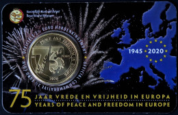 BEX00220.2 - COINCARD BELGIQUE - 2020 - 2,5 Euros 75 Ans Paix Et De Liberté - N - Belgium