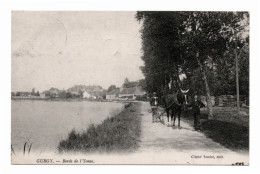 89 GURGY - Bords De L'Yonne - Edit Toulot - Cheval Attelé à Une Charrue Vigneronne - Animée - Env Auxerre - Gurgy