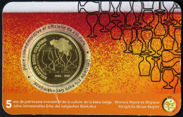 BEX00221.4 - COINCARD BELGIQUE - 2021 - 2,5 Euros Culture De La Bière Belge - F - Belgien