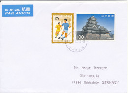 Japan Cover Sent Air Mail To Germany 21-10-2007 Topic Stamps - Brieven En Documenten