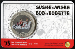 BEX00520.1 - COINCARD BELGIQUE - 2020 - 5 Euros 75ans Bob Et Bobette - Colorisée - Bélgica