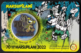 BEX00522.1 - COINCARD BELGIQUE - 2022 - 5 Euros 70ans Du Marsupilami - Colorisée - Belgio