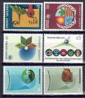 UNO Wien 1982 - Jahrgang Mit Nr. 23 - 28, Postfrisch ** / MNH - Unused Stamps