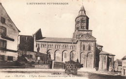 FRANCE - Orcival - Vue Générale De L'église Romane -  L'auvergne Pittoresque - Carte Postale Ancienne - Andere & Zonder Classificatie