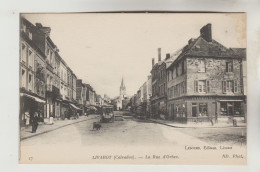 CPA LIVAROT (Calvados) - La Rue D'Orbec - Livarot