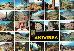 ANDRORRE - Vallée D'Andorre - Multivues - Colorisé - Carte Postale - Andorra