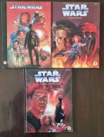 Star Wars Lot 3 Bd: L'empire Écarlate, Ombres Empire, Bataille Jedi (Dark Horse) E.O. - Loten Van Stripverhalen