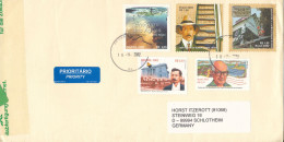 Brazil Cover Sent To Germany 16-11-2002 Topic Stamps - Lettres & Documents