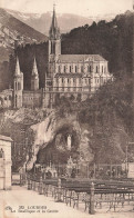 FRANCE - Lourdes - Vue Générale De La Basilique Et La Grotte - Carte Postale Ancienne - Lourdes