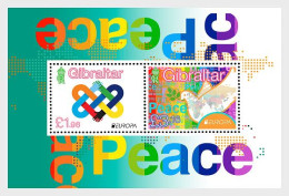 Gibraltar 2120/23 Europa, Peace, Paix, Colombe - 2022