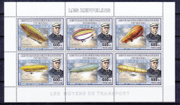 Zeppelins - République Du Congo - BF De 2006 ** - Ferdinand Von Zeppelin - Valeur 76,00 Euros - Zeppeline