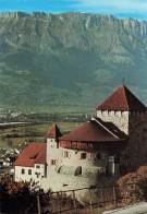 LIECHTENSTEIN - Fürstentum Liechtenstein - SchloB Vaduz Mit Kreuzbergen - Colorisé - Carte Postale - Liechtenstein