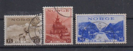 NOORWEGEN - Michel - 1939 - Nr 200/02x (T/D 13 : 13 1/2) - Gest/Obl/Us - Usati