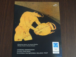 Greece 2004 Olympic Stamps Official Book - Nuevos