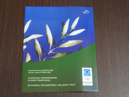 Greece 2004 Olympic Stamps Official Book - Nuovi