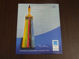 Greece 2004 Olympic Stamps Official Book - Nuevos