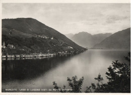 MORCOTE - LAGO DI LUGANO VISTI DA PORTO CERESIO - F.G. - Morcote