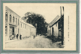 CPA - ACHEUX (80) - Aspect De La Rue De Louvencourt Au Début Du Siècle - Acheux En Amienois