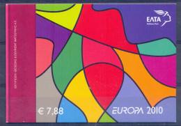 Greece 2010 Europa Issue BOOKLET (B48) MNH VF. - Cuadernillos