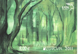 Greece 2011 Europa Issue BOOKLET (B50) MNH VF. - Postzegelboekjes