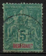 Diego Suarez - 1893 - Type Sage  - N° 41  - Oblit - Used - Usados