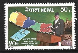 NEPAL. N°488 Oblitéré De 1991. Roi Birendra. - Nepal