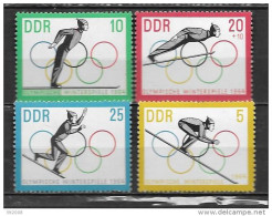 DDR - N°511 à 514**MNH - Winter 1964: Innsbruck