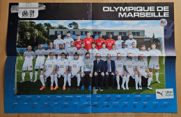 Olympique De Marseille Poster 59.8 X 39.6 Cm  SL3/2 - Other & Unclassified