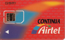 A-021 TARJETA DE AIRTEL CONTINUA (MUY RARA) - Airtel