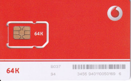 TARJETA DE ESPAÑA DE GSM-SIM  DE VODAFONE 64K (NUEVA-MINT) - Vodafone