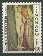 Monaco  N°  1226   Ingres   "La Source  "   Neuf   *     *        B/TB  Voir Scans   Soldé  ! ! ! - Aktmalerei