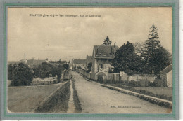 CPA - TRAPPES (78) - Aspect De L'entrée Du Bourg Par La Rue De Chevreuse Au Début Du Siècle - Trappes