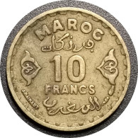 Monnaie Maroc - 1371 (1952) - 10 Francs Mohammed V - Maroc