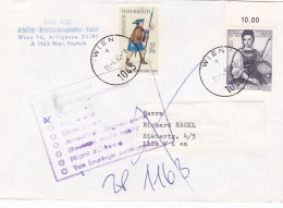 RETURN ENVELOPE COVERS 1994  AUSTRIA - Lettres & Documents