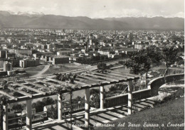 TORINO - PANORAMA DAL PARCO EUROPA A CAVORETTO - F.G. - Parken & Tuinen