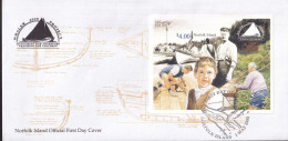 Norfolk Island 2000 Whaler Sc 704 FDC - Norfolk Island