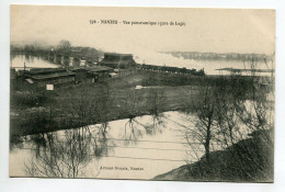 44 DEP 089 LEGE Le Train Passe Dans La Campagne Locomotive Fumante Vue Large Du Bourg 1910 - Legé