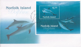 Norfolk Island 1997 Dolphins Sc 623 FDC - Norfolk Island