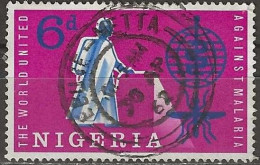 NIGERIA 1962 Malaria Eradication - 6d. Insecticide Spraying FU - Nigeria (1961-...)