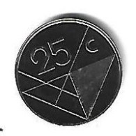 *Aruba   25 Cents   1992 Km 3   Bu - Aruba