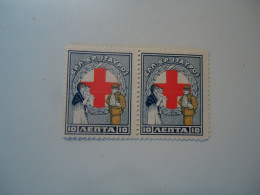 GREECE  MNH  STAMPS  PAIR  RED CROSS - Autres & Non Classés