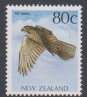 New Zealand SG 1467a 1993 New Zealand Falcon, Mint Never Hinged - Unused Stamps