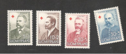 FINLAND....1956: Michel 468/71** - Unused Stamps