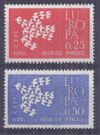 Francia 1961. Europa YT = 1309-10 (**) - 1961