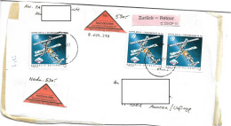 0501i: Österreich 1991, Austro- MIR, Österreicher Im All, Auf Nachnahme- Briefvorderseite, Portorichtig - Lettres & Documents