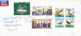 Pakistan Cover Sent Air Mail To Germany 16-4-2011 Topic Stamps - Pakistan