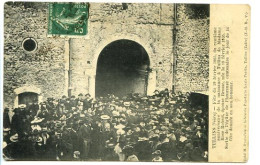 CPA 9 X 14 Isère  TULLINS Fête Du 19 Février 1905  Centième Anniversaire De La Naissance à Tullins De Madame Rose Robert - Tullins