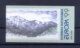 Greece 1999 Europa Issue BOOKLET (B34) MNH VF. - Booklets
