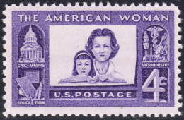 !a! USA Sc# 1152 MNH SINGLE (a2) - American Women - Neufs