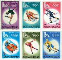 723340 HINGED RUMANIA 1979 13 JUEGOS OLIMPICOS INVIERNO LAKE PLACID 1980 - Autres & Non Classés